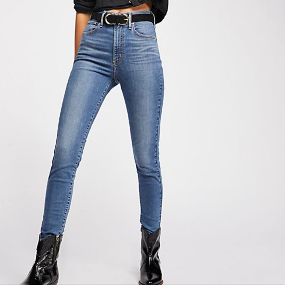 NEW! Levi’s mile high super skinny - indigo lounge - Picture 2 of 8